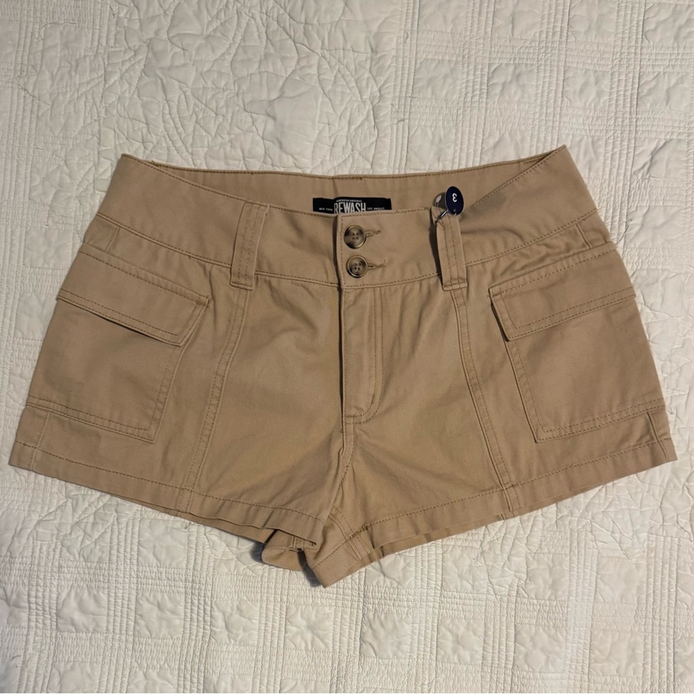 NWT Juniors Rewash Utility Shorts, Size 3